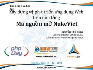 Ngôn ngữ cơ sở dữ liệu Trung tâm dịch thuật http://translate.nukeviet.vn 