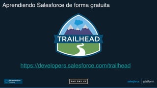 Aprendiendo Salesforce de forma gratuita
https://developers.salesforce.com/trailhead
 