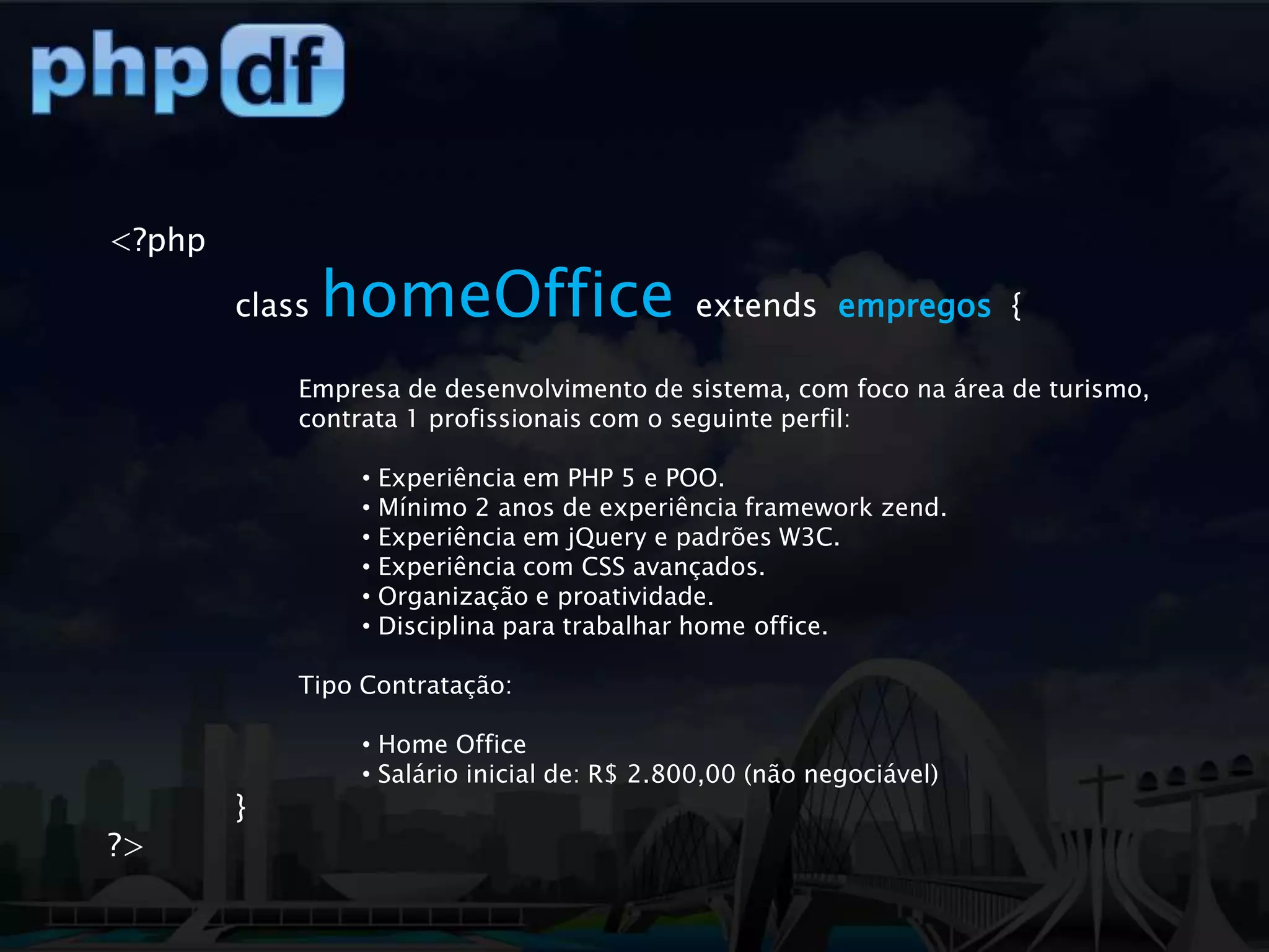 <?phpclassphphederalextendseventos  {Destaques: Gestão de Demandas utilizando software livre.