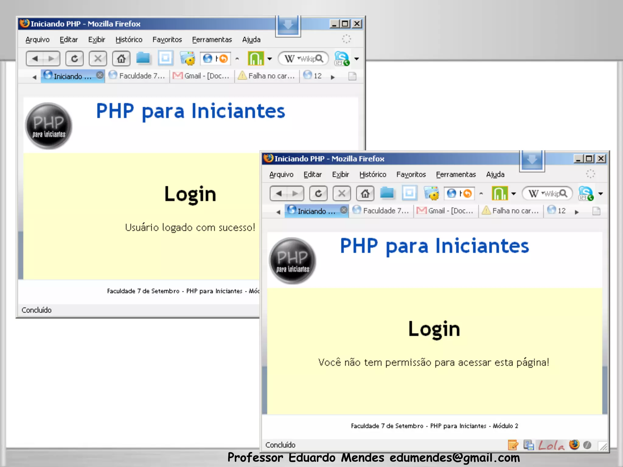 Professor Eduardo Mendes edumendes@gmail.com
 