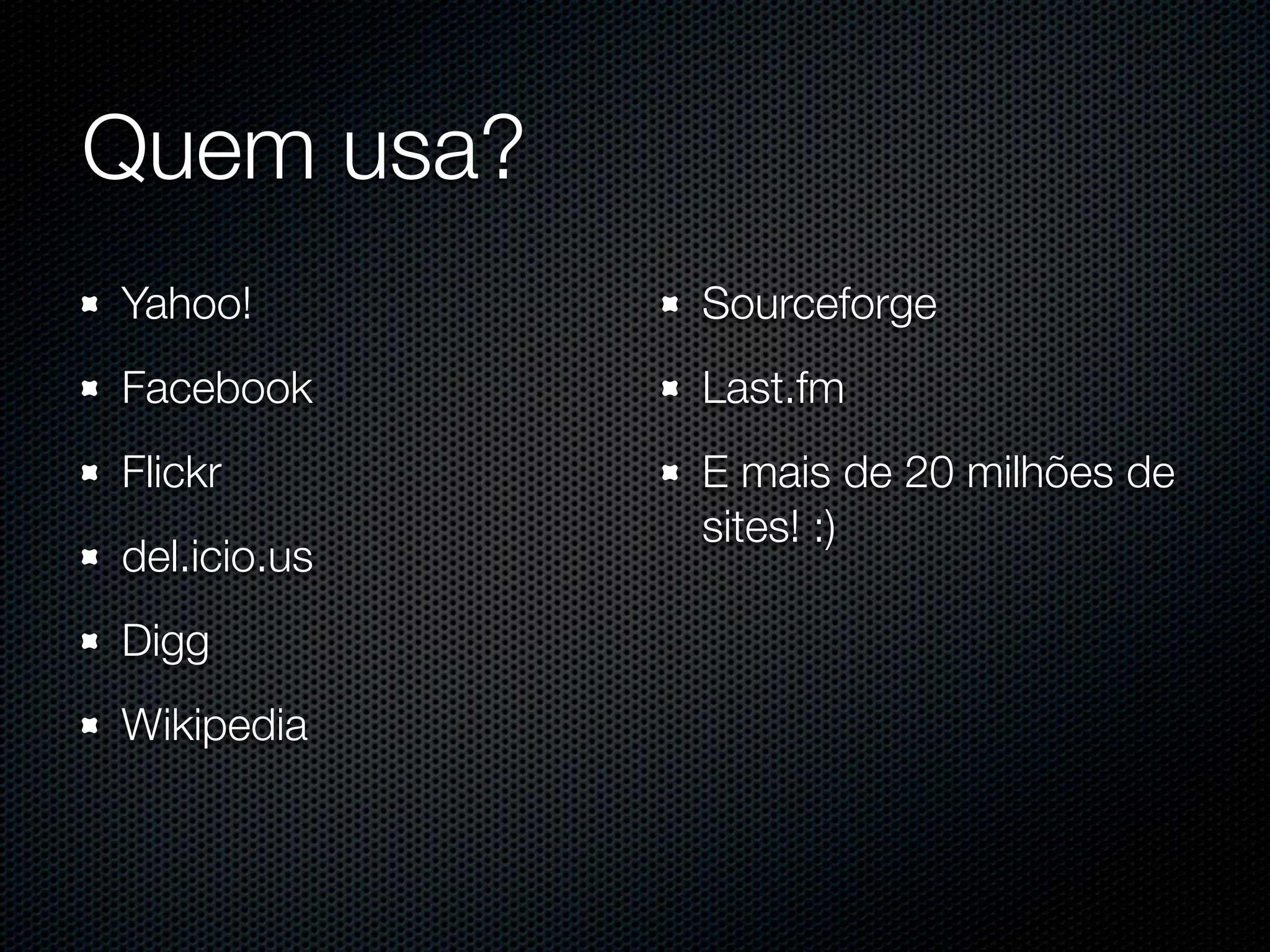 PHP para aplicações Web de grande porte
