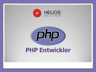 PHP Entwickler
 