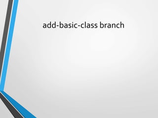 add-basic-class branch
 