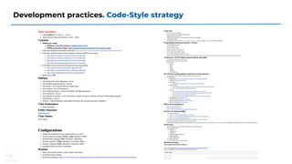 Development practices. Code-Style strategy
 