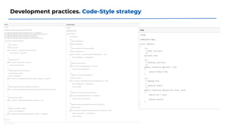 Development practices. Code-Style strategy
 