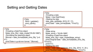 Php functions | PPTX