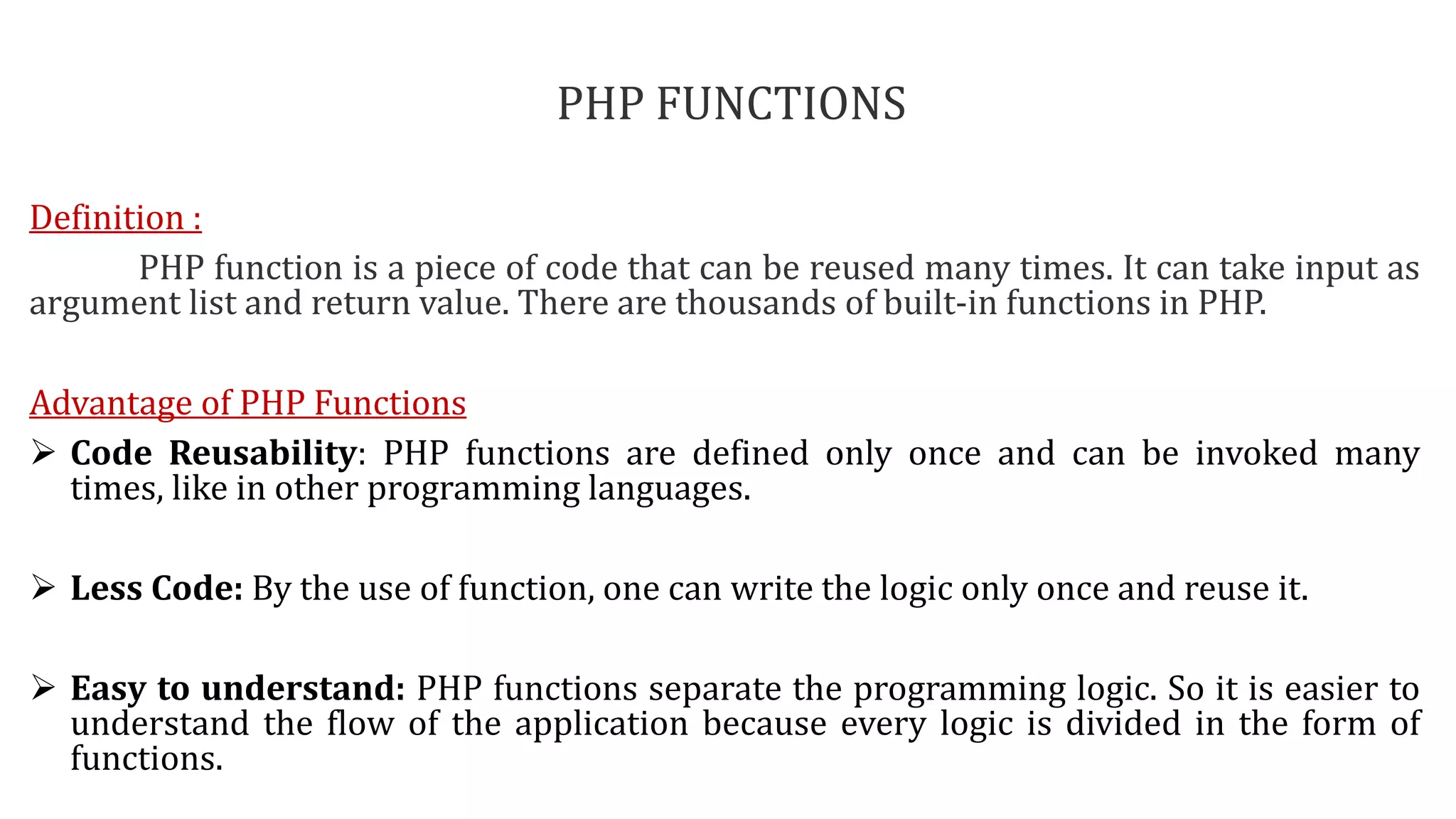 PHP FUNCTIONS AND ARRAY.pptx