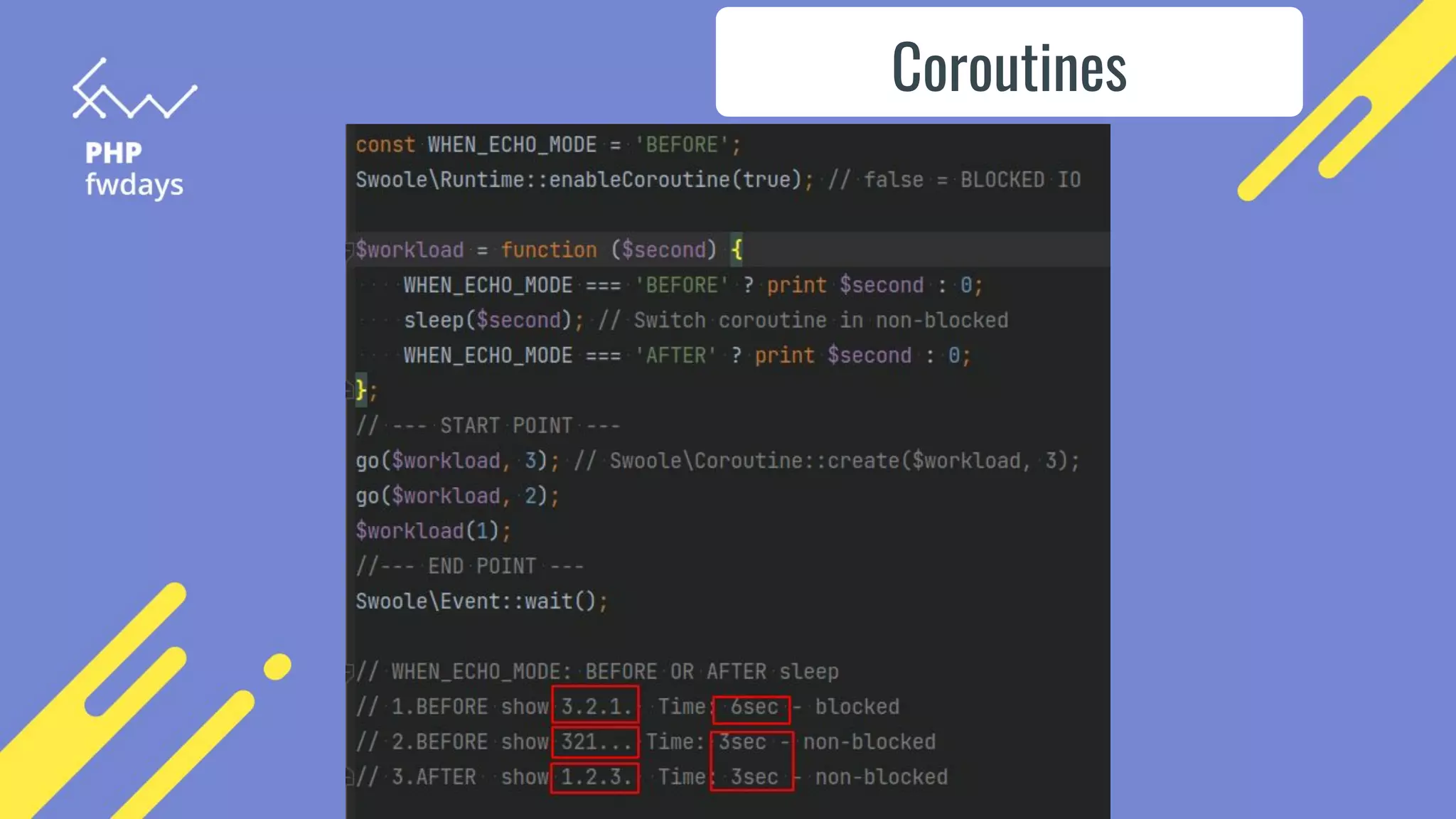 Coroutines
 