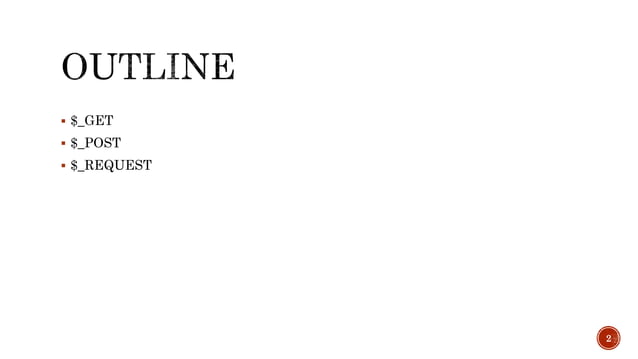 Form Handling using PHP | PPT