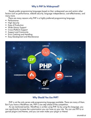 PHP (Hypertext Preprocessor) | PDF