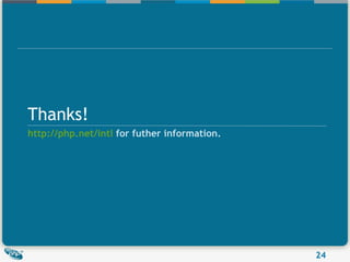 Thanks! http://php.net/intl  for futher information. 