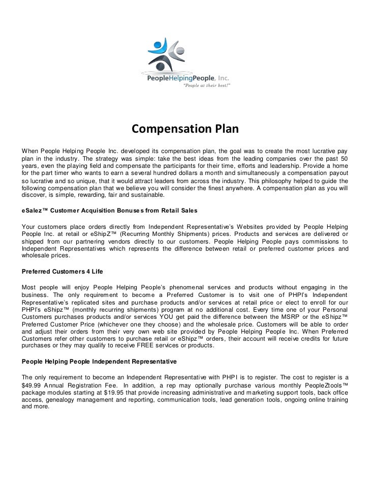 Phpi compensation