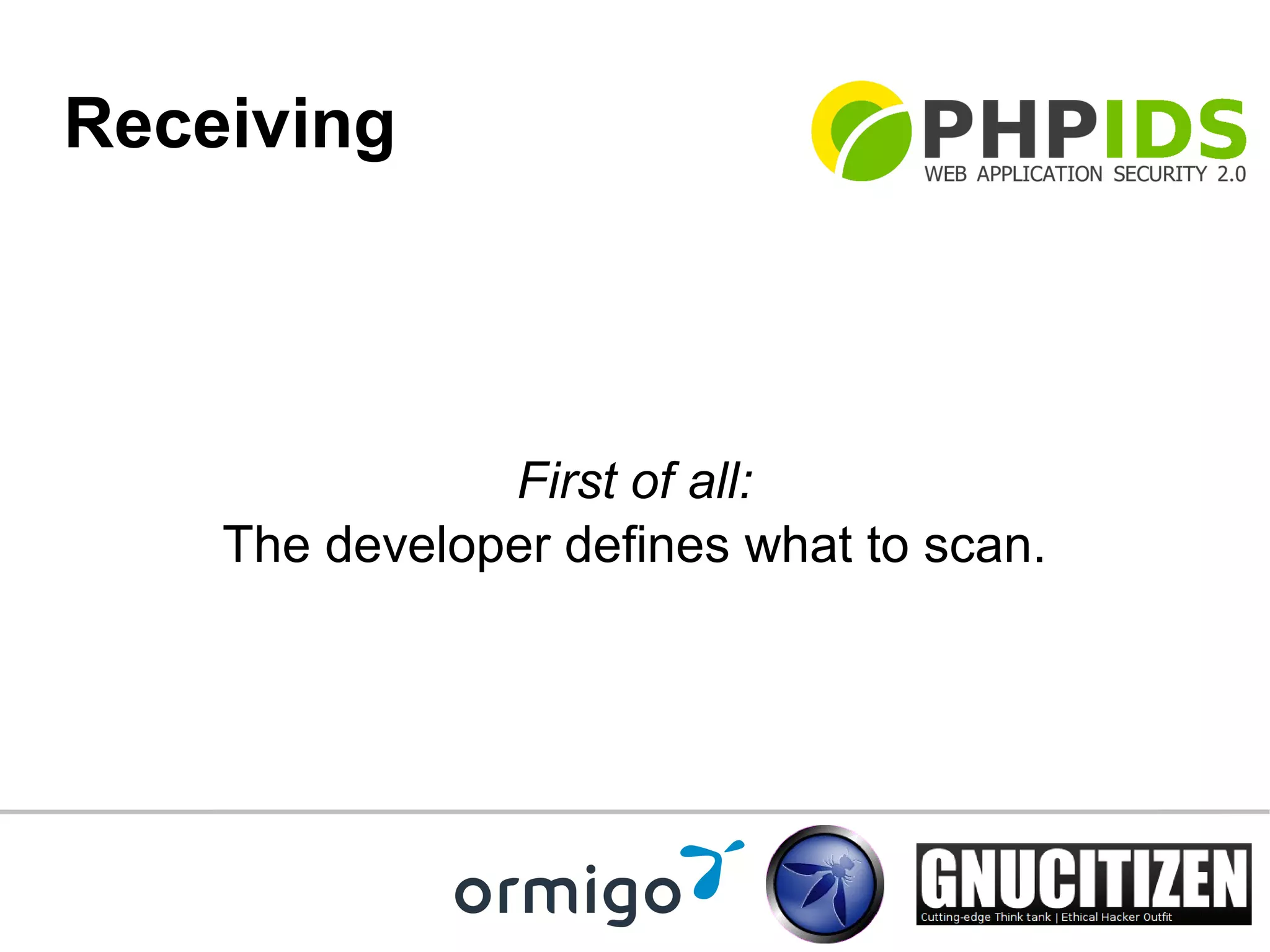 OWASP PHPIDS talk slides