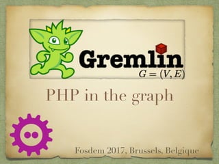 PHP in the graph
Fosdem 2017, Brussels, Belgique
 
