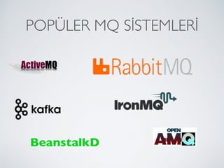 POPÜLER MQ SİSTEMLERİ
BeanstalkD
 