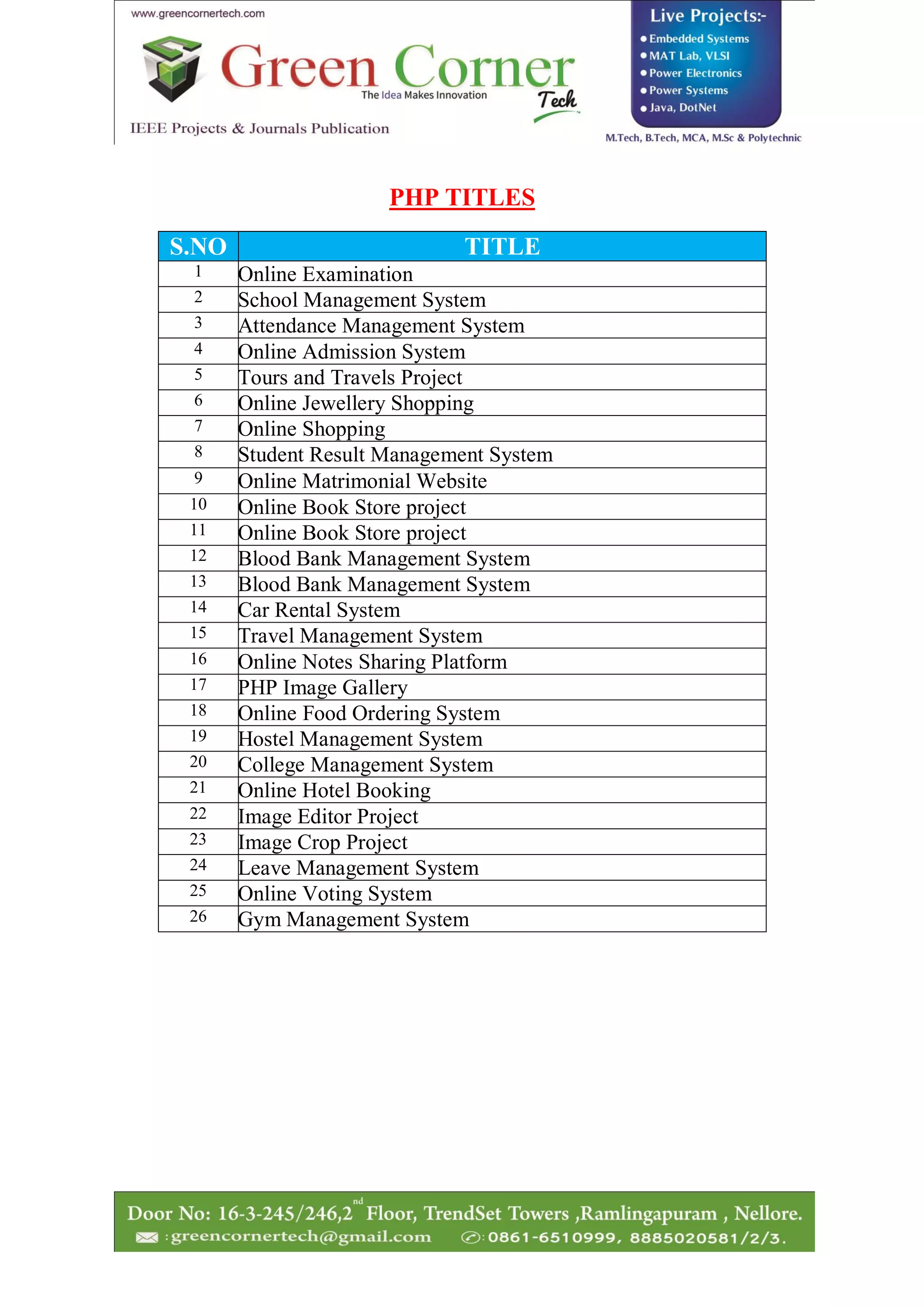 Php list | PDF
