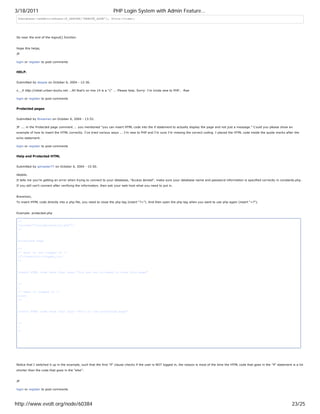 Php login system with admin features evolt | PDF