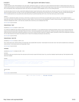 Php login system with admin features evolt | PDF