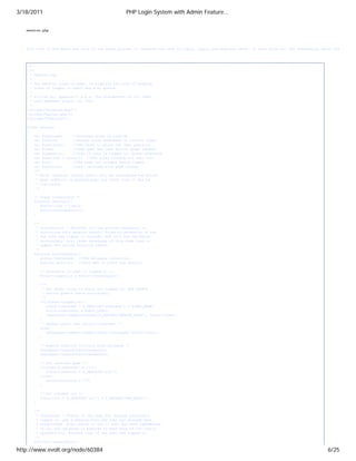 Php login system with admin features evolt | PDF