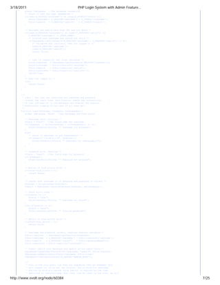 Php login system with admin features evolt | PDF