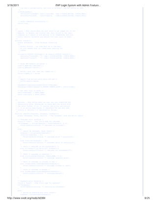 Php login system with admin features evolt | PDF