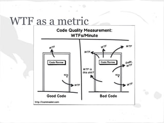 WTF as a metric
 