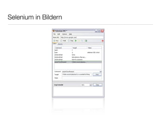 Selenium in Bildern
 
