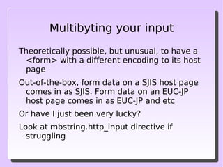 mb_convert_encoding() 