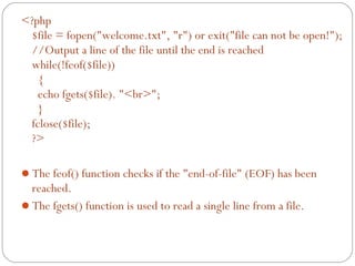 Php mysql | PPT