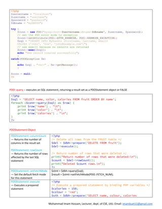 Web 10 | PHP with MySQL | PDF