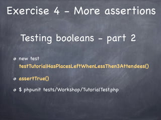 Test your code like a pro - PHPUnit in practice | PDF