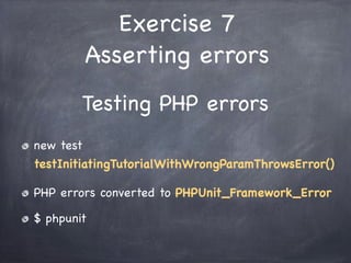 Test your code like a pro - PHPUnit in practice | PDF