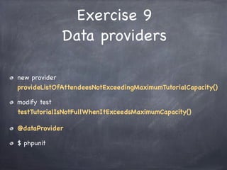 Test your code like a pro - PHPUnit in practice | PDF