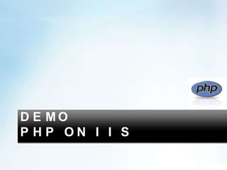 DemoPHP on IIS