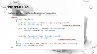 Introduction to PHP OOP | PPTX