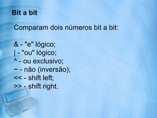 Incremento e decremento