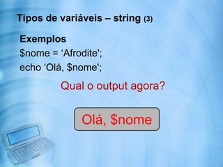 Operadores comparação== - igual a;!= - diferente de;< - menor que;> - maior que;<= - menor ou igual a;>= - maior ou igual a.