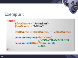 Les types2 – Entiers Les entiers peuvent être spécifiés en base décimale (base 10), en hexadécimale (base 16) ou octale (base 8). 