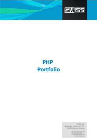 PHP
Portfolio
 
