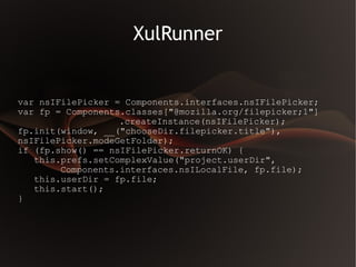 Rich Desktop Applications