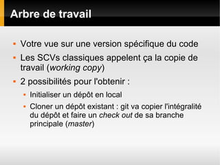 Git ou le renouveau du contrôle de version