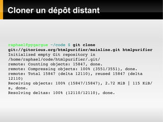 Git ou le renouveau du contrôle de version