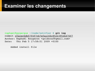 Git ou le renouveau du contrôle de version