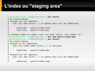 Git ou le renouveau du contrôle de version