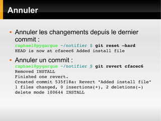 Git ou le renouveau du contrôle de version