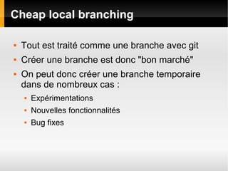 Git ou le renouveau du contrôle de version