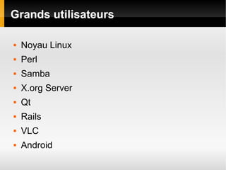 Git ou le renouveau du contrôle de version