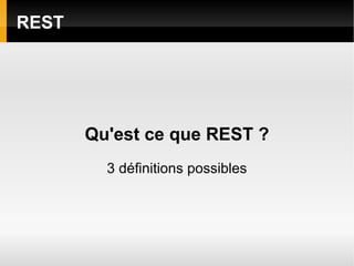 Services web RESTful