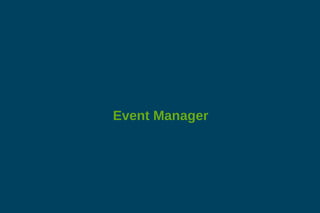 Event Manager 