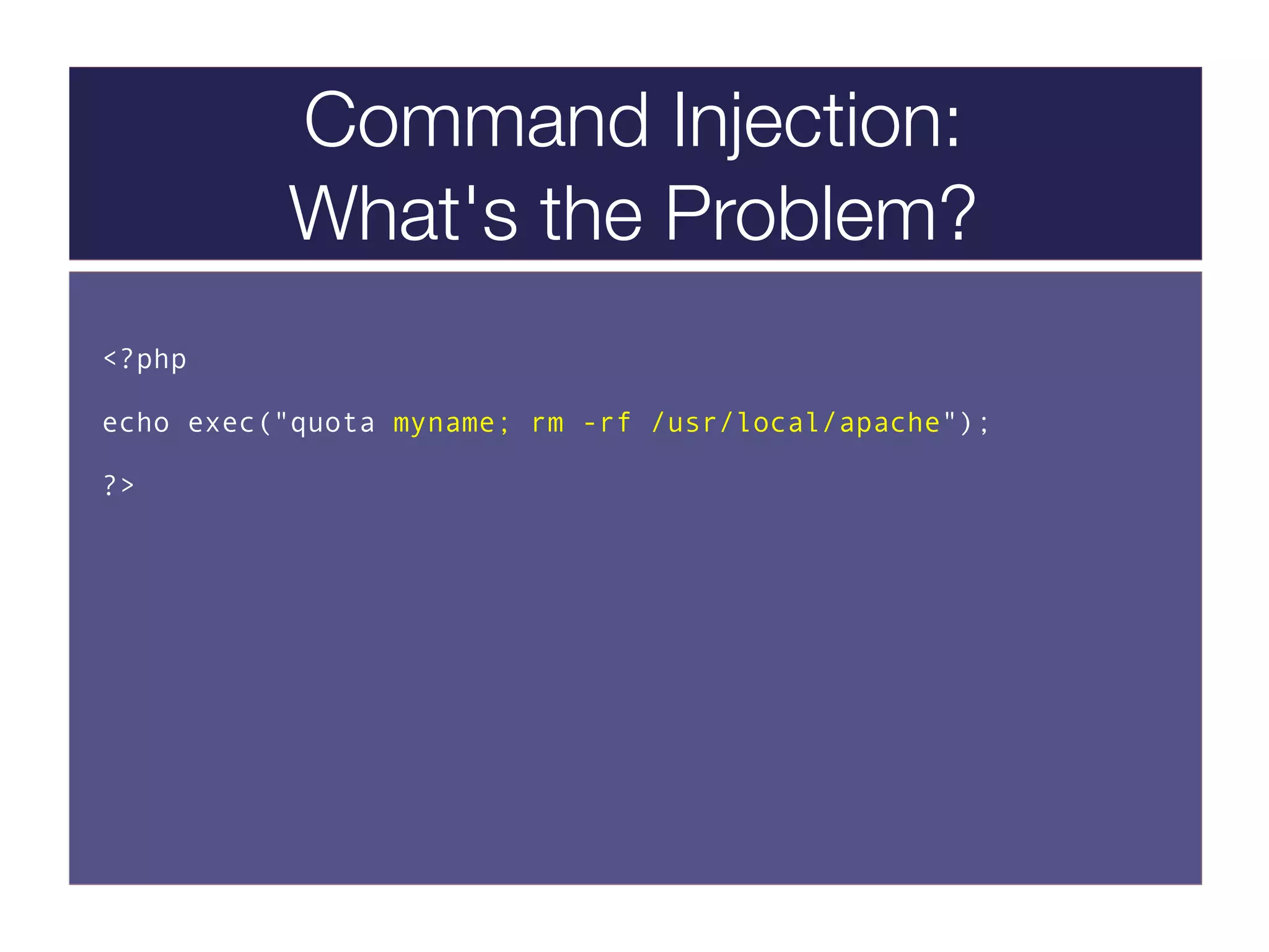 Php Security Workshop